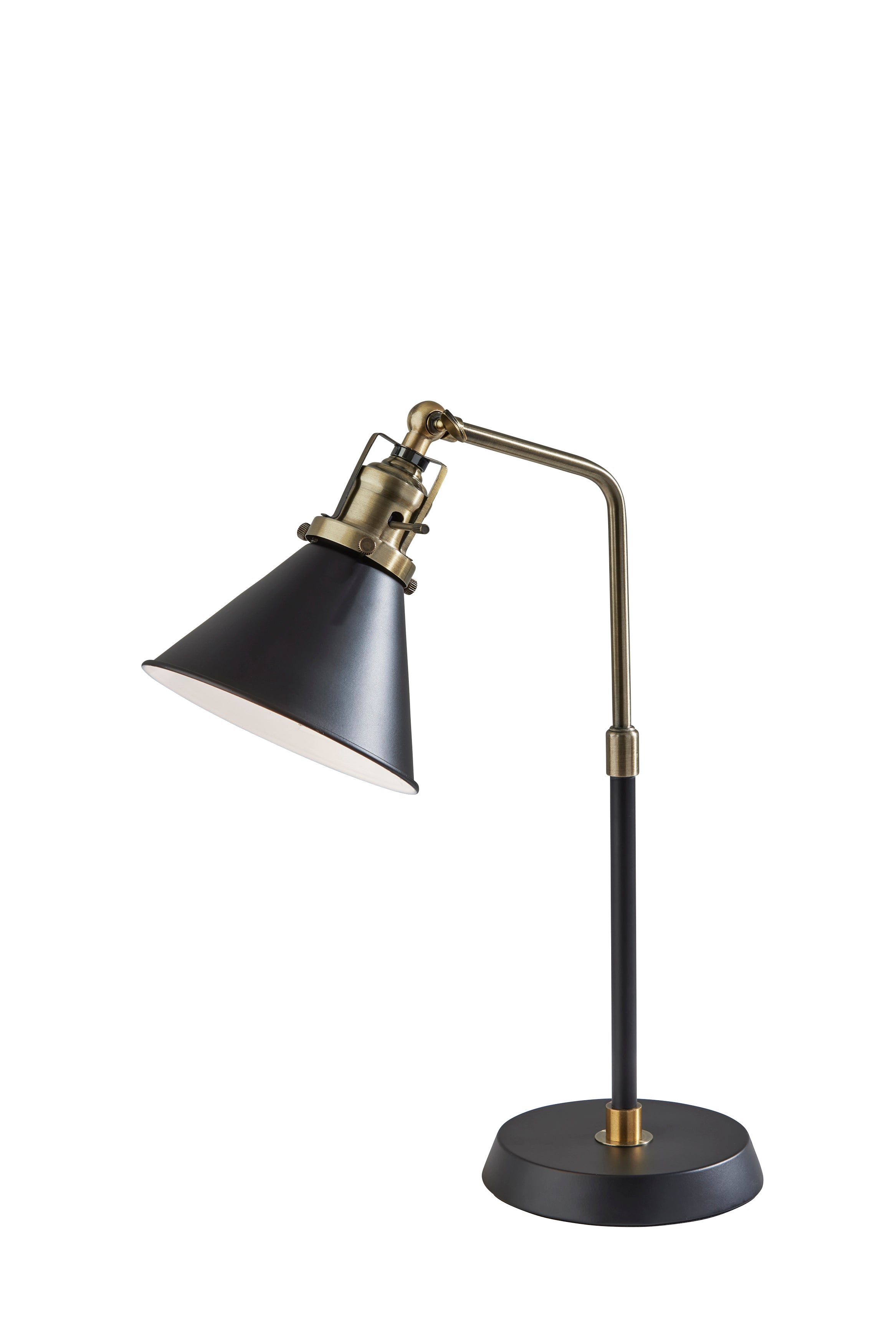 LIGHT BOX Table lamp Black, Gold - SL3740-01 | ADESSO