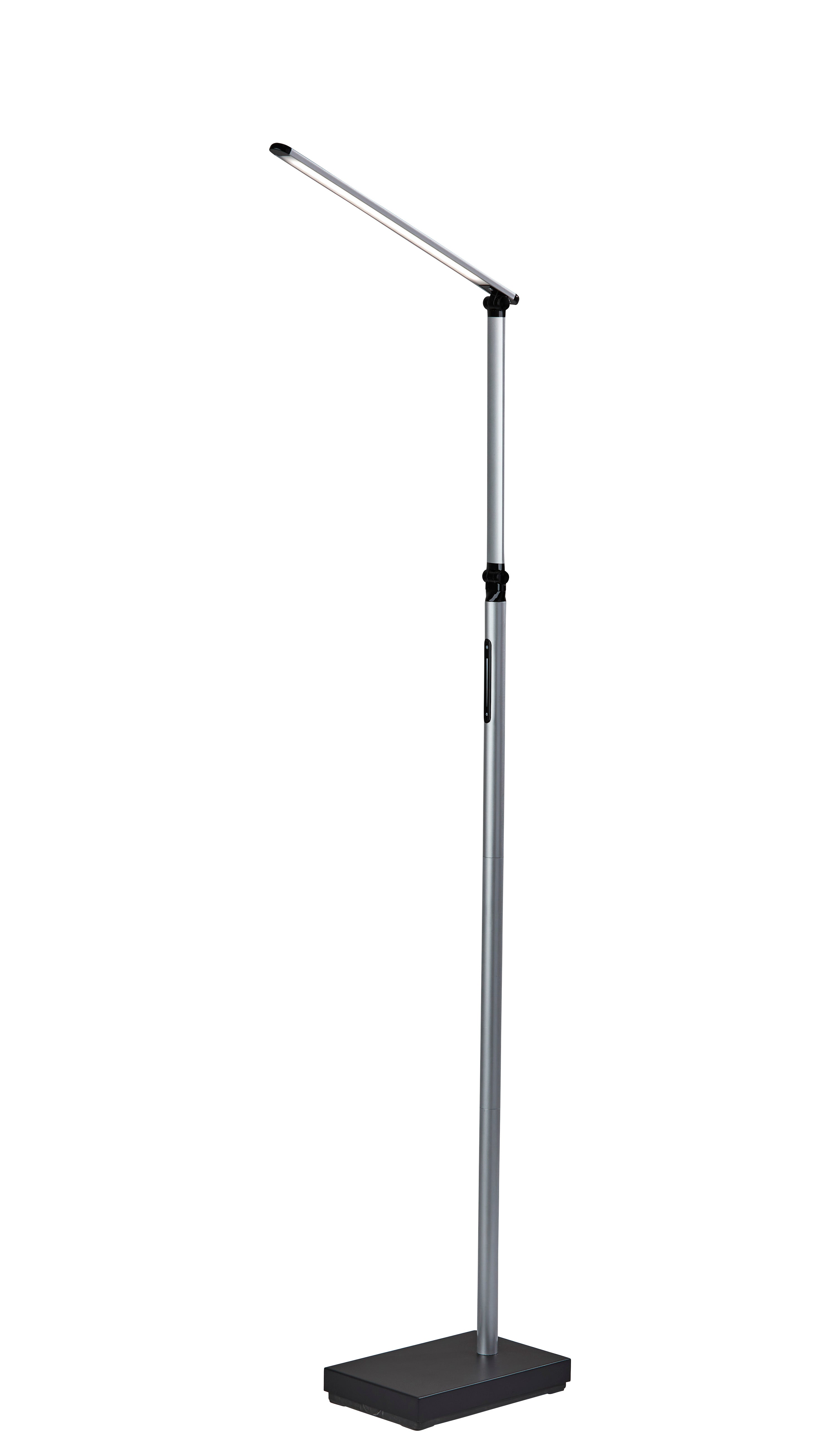 3-ARM Floor lamp Black, Aluminum INTEGRATED LED - SL4907-01 | ADESSO