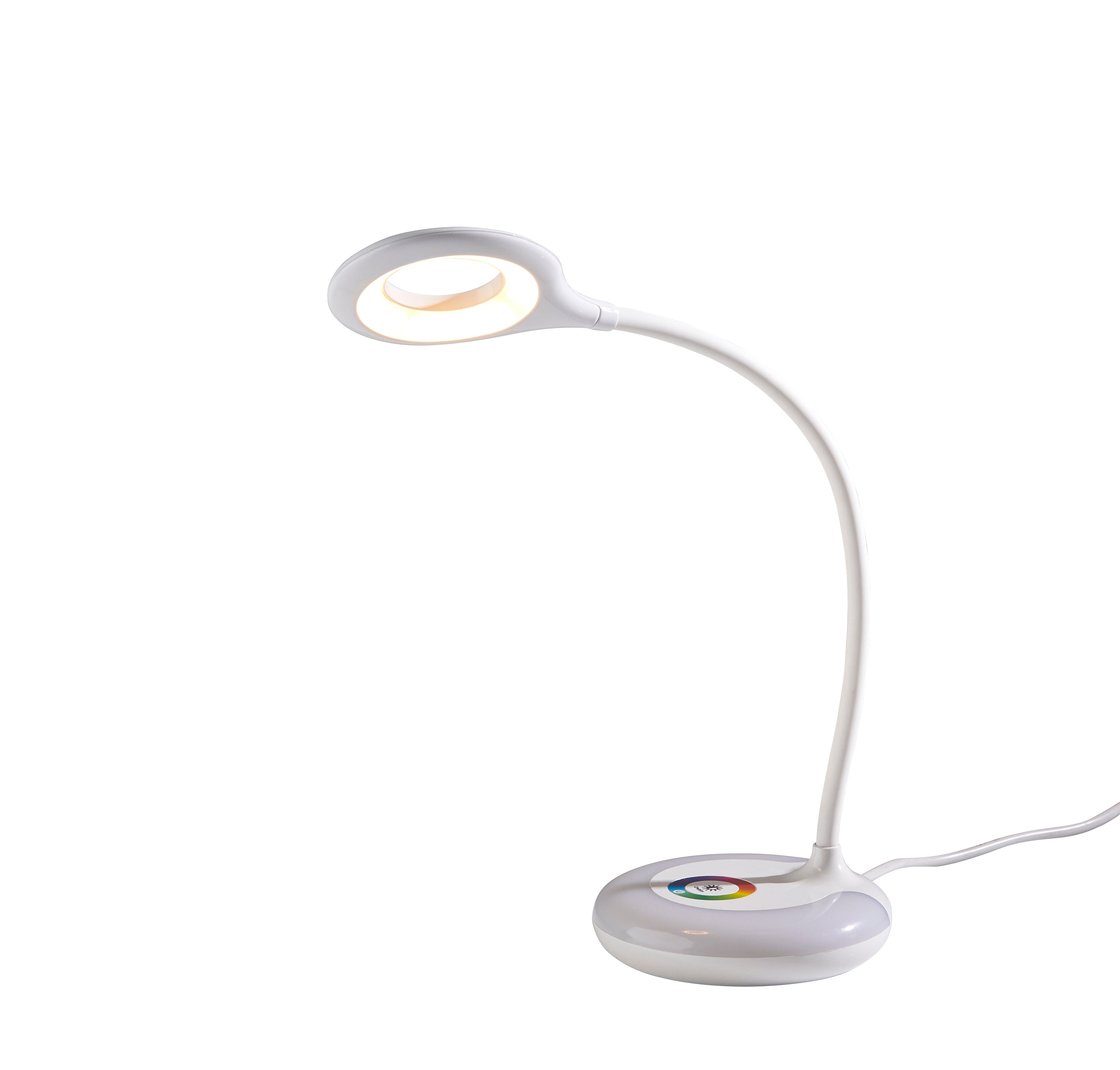 NORA Lampe sur table Blanc DEL INTÉGRÉ - SL5002-02 | ADESSO