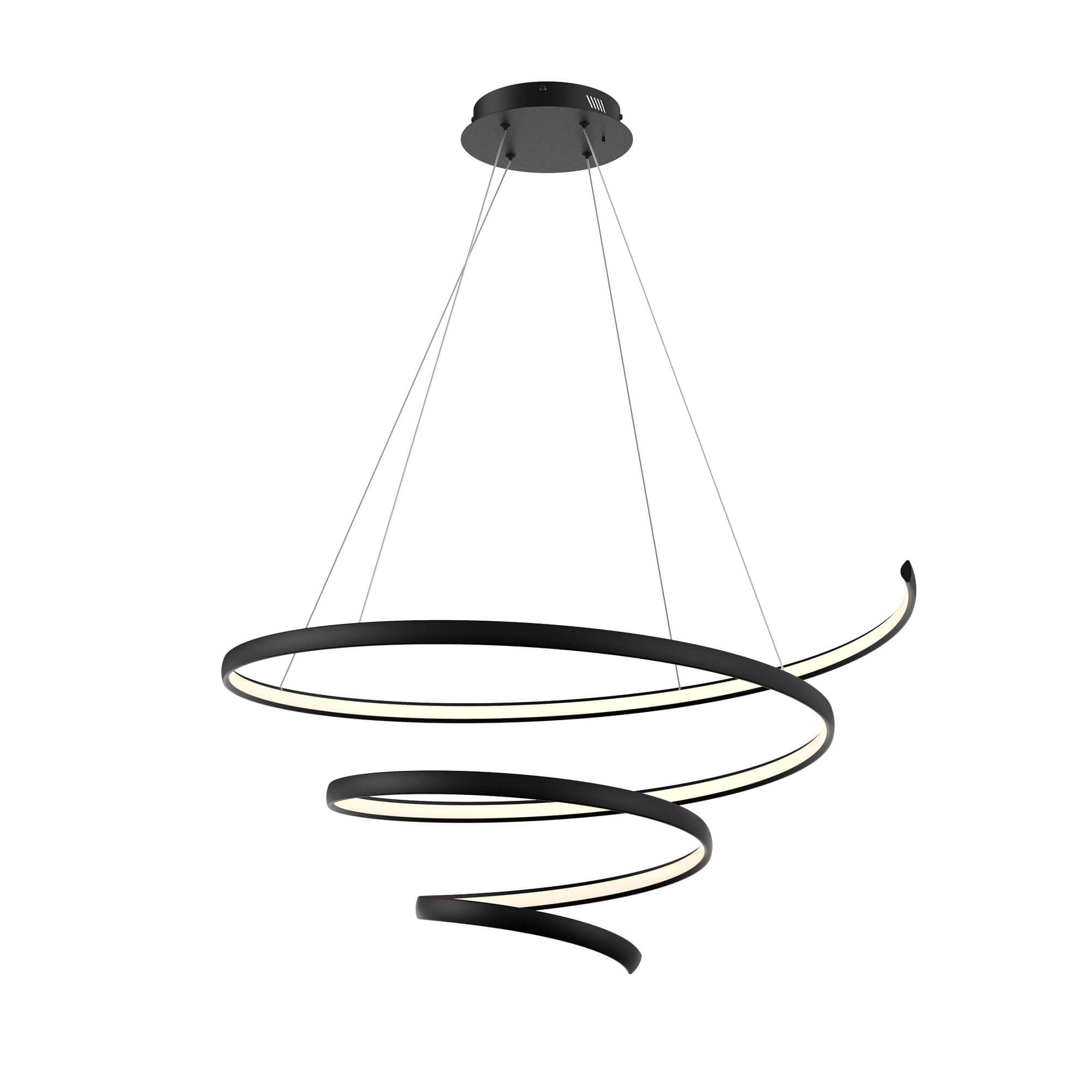 HELIX pendant Black INTEGRATED LED - SPR34-CC-BK | DALS