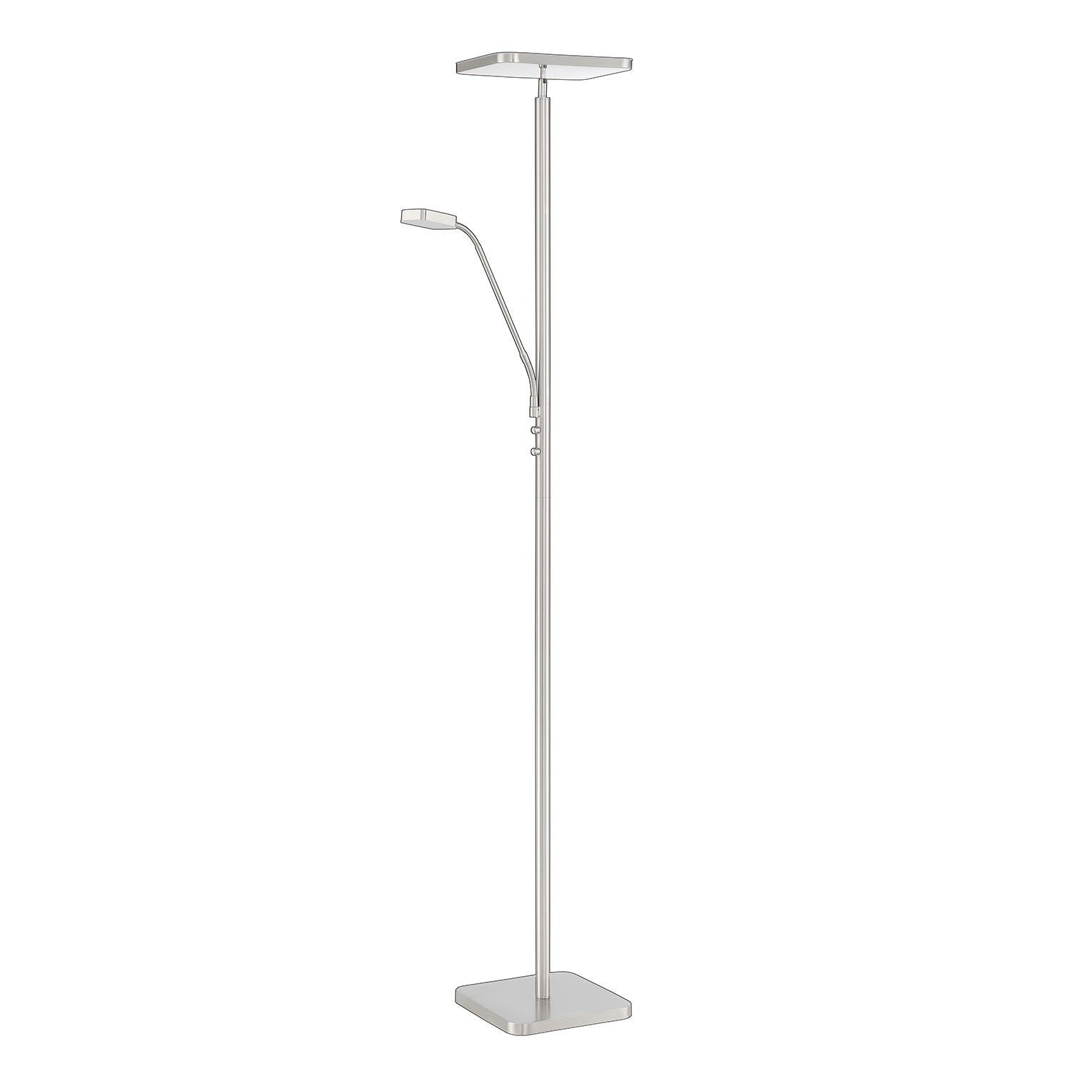 Floor lamp Stainless steel INTEGRATED LED - TC5012-SN | KENDAL