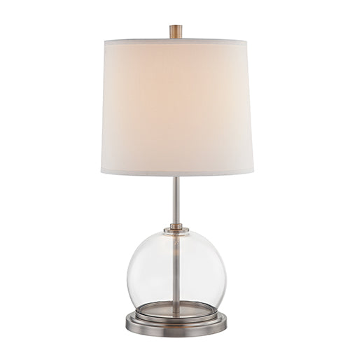 Coast Lampe sur table Nickel - TL304023ANWL | Alora