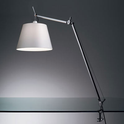TOLOMEO Lampe sur table Nickel - TLM0003 | ARTEMIDE