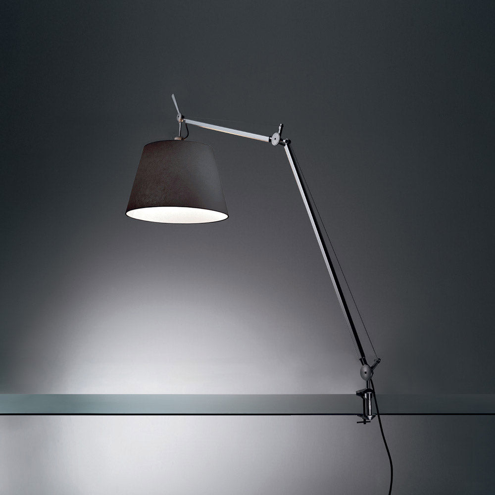 TOLOMEO Lampe sur table Nickel, Noir - TLM0006 | ARTEMIDE