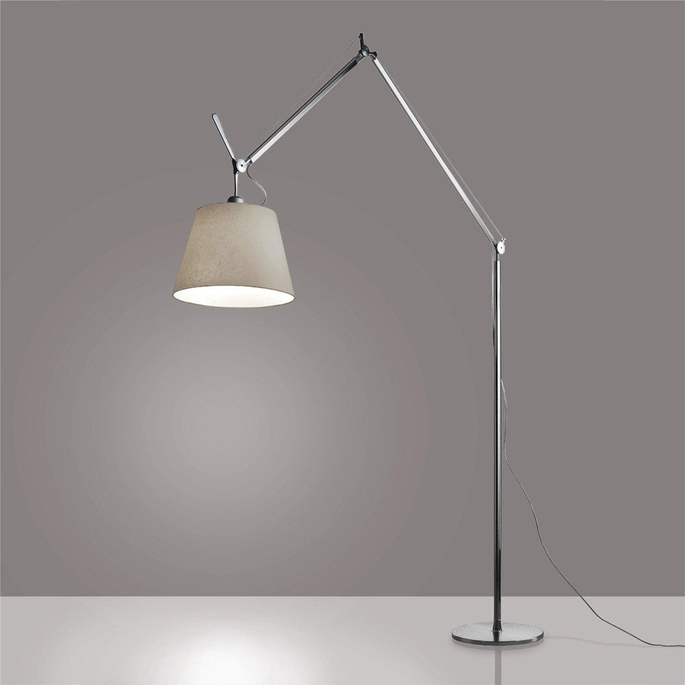 TOLOMEO Lampe sur pied Nickel - TLM0101 | ARTEMIDE