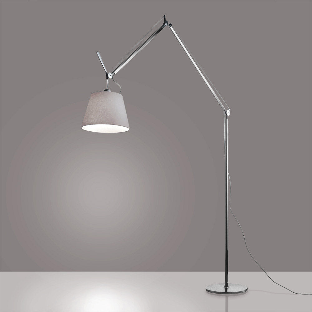 TOLOMEO Lampe sur pied Nickel - TLM0104 | ARTEMIDE