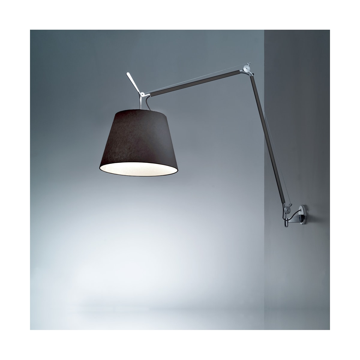 TOLOMEO Murale orientable Noir - TLM1107 | ARTEMIDE