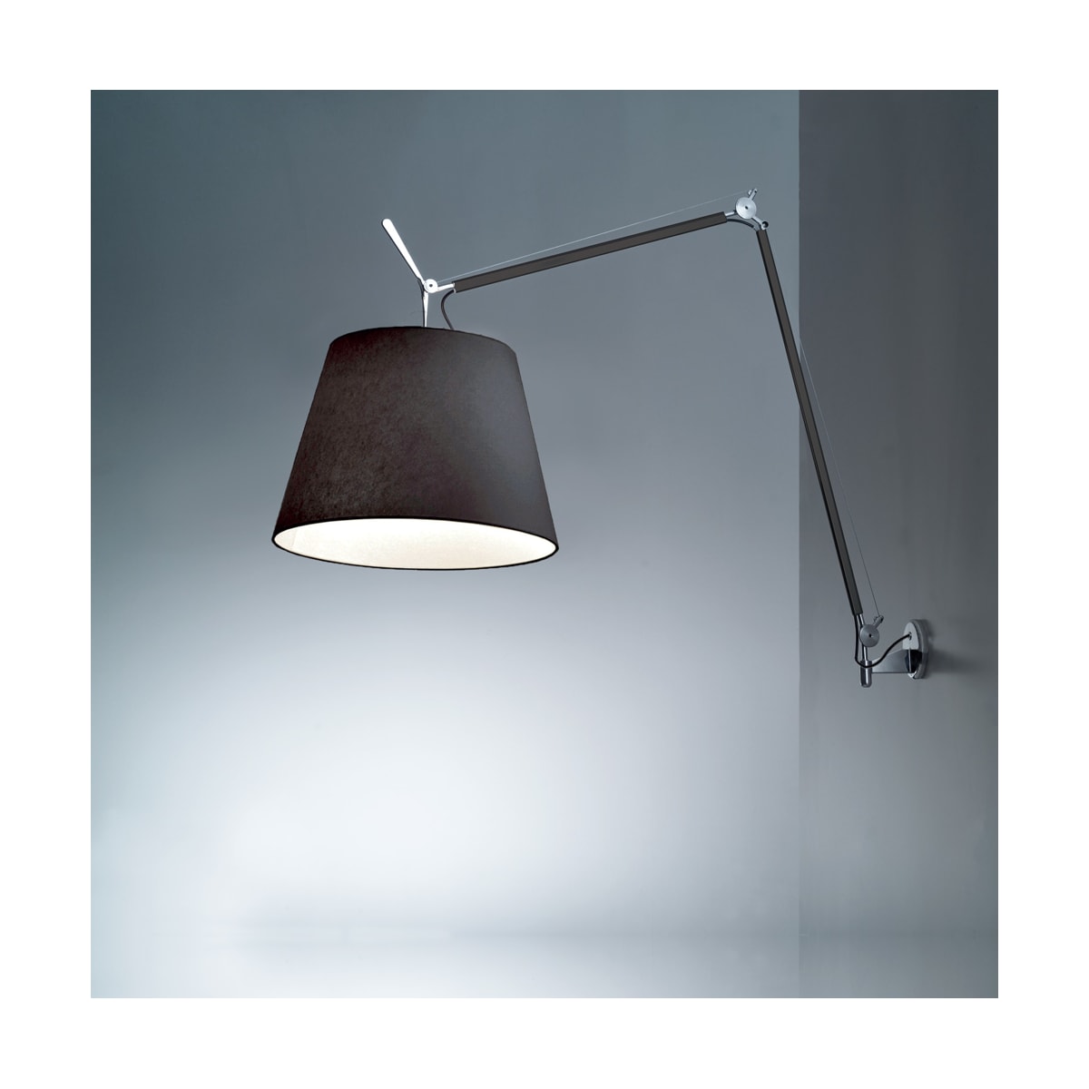 TOLOMEO Murale orientable Noir - TLM1108 | ARTEMIDE