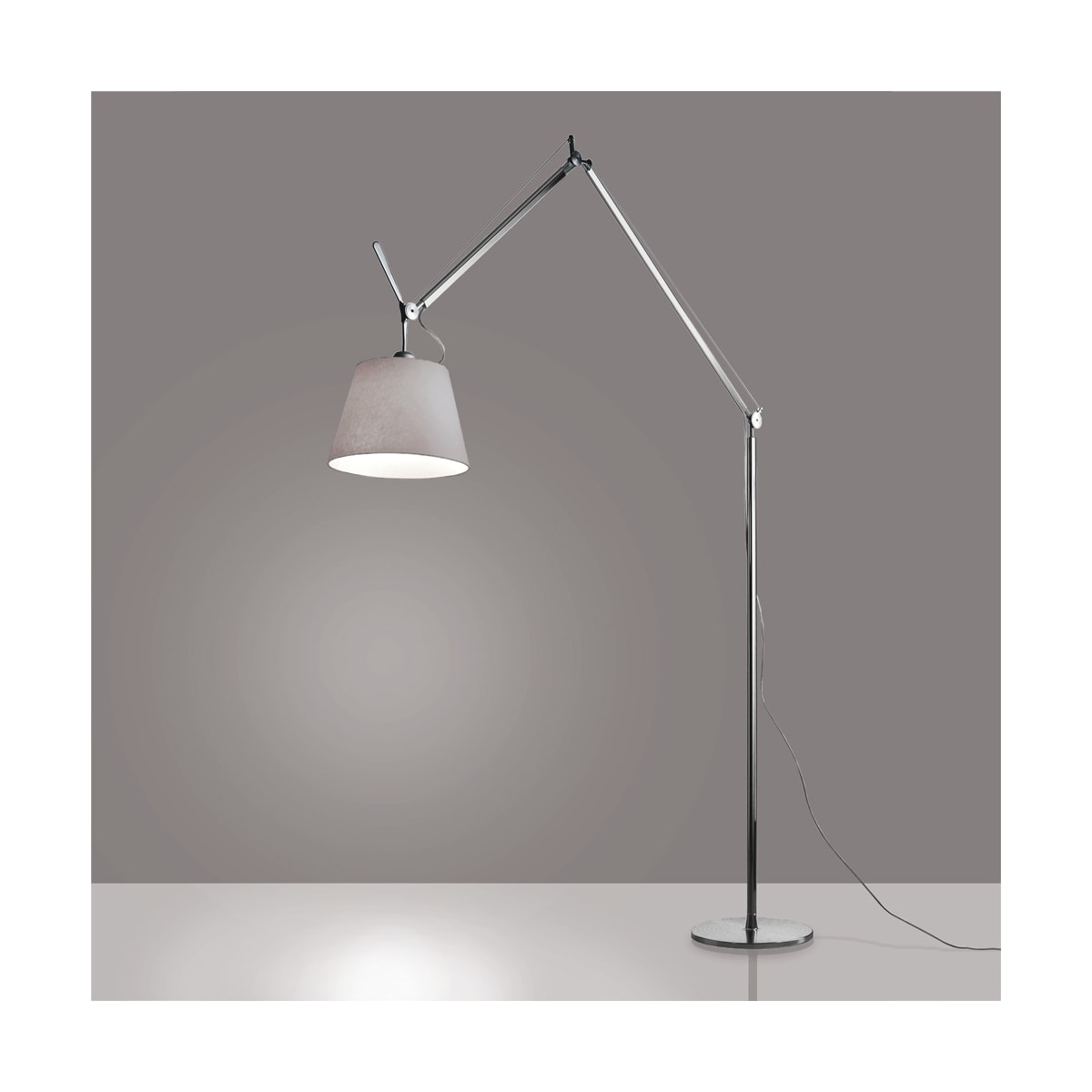 TOLOMEO Floor lamp Aluminum INTEGRATED LED - TLM2104 | ARTEMIDE
