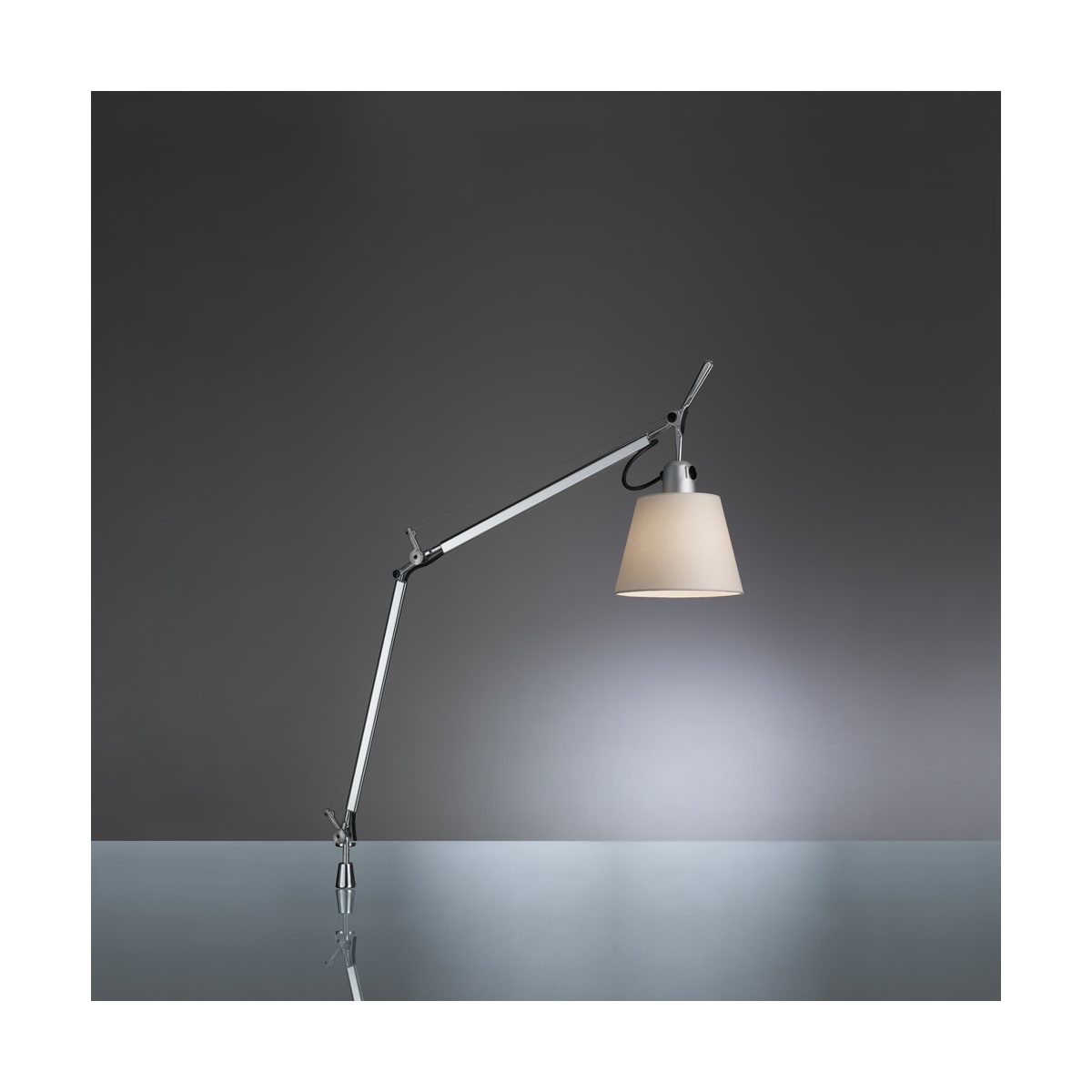 TOLOMEO Lampe sur table Nickel, Autre - TLS0004 | ARTEMIDE