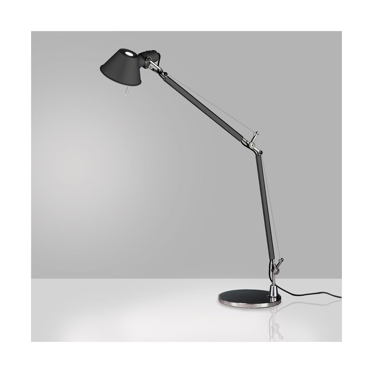TOLOMEO Table lamp Black, Aluminum - TOL0001 | ARTEMIDE
