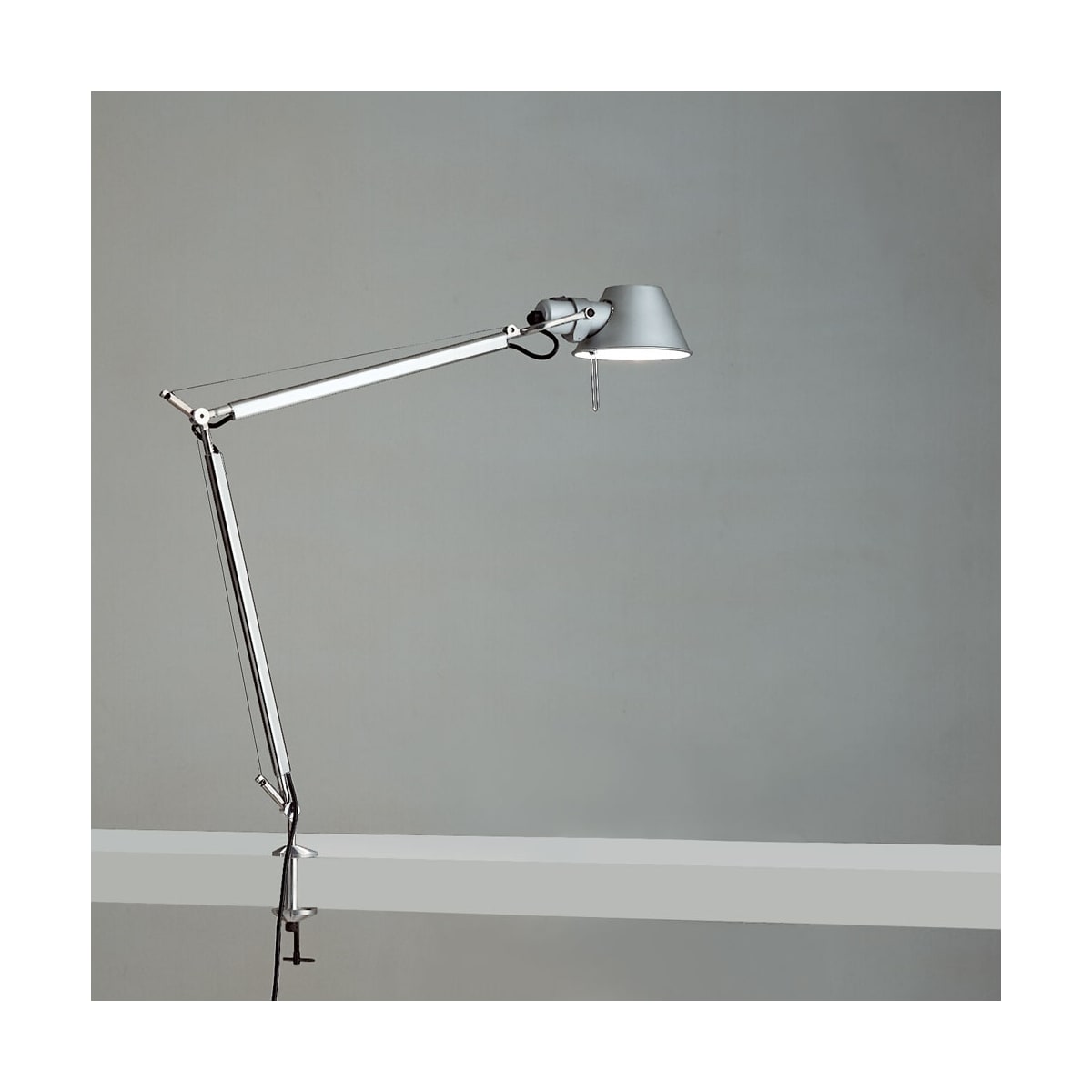 TOLOMEO Lampe sur table Nickel - TOL0015 | ARTEMIDE