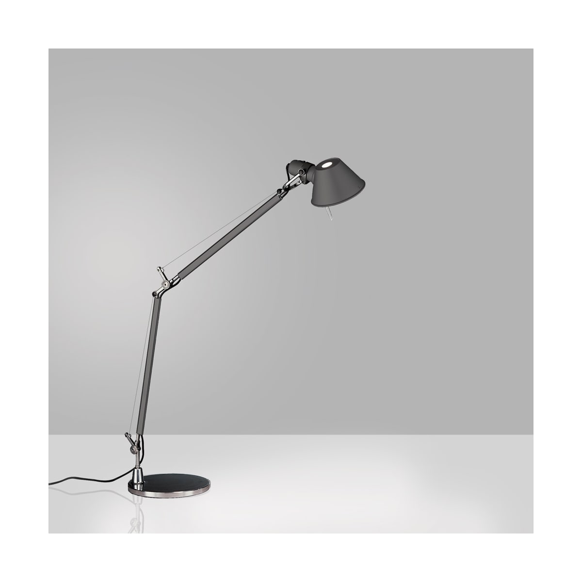 TOLOMEO Lampe sur table Gris DEL INTÉGRÉ - TOL0081 | ARTEMIDE