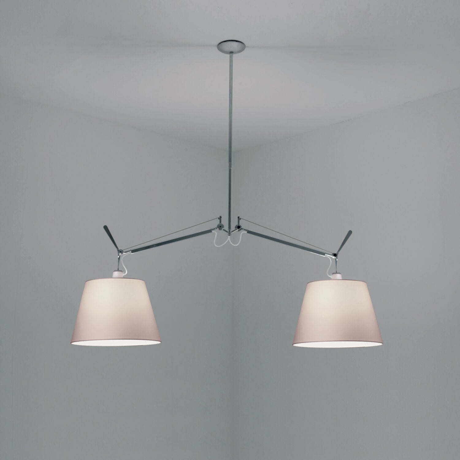 TOLOMEO Suspension Nickel - TOL1002 | ARTEMIDE