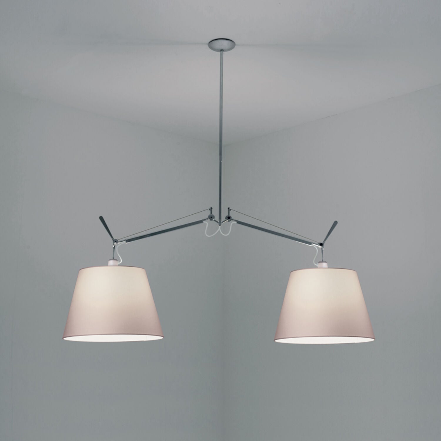 TOLOMEO Suspension Nickel - TOL1004 | ARTEMIDE