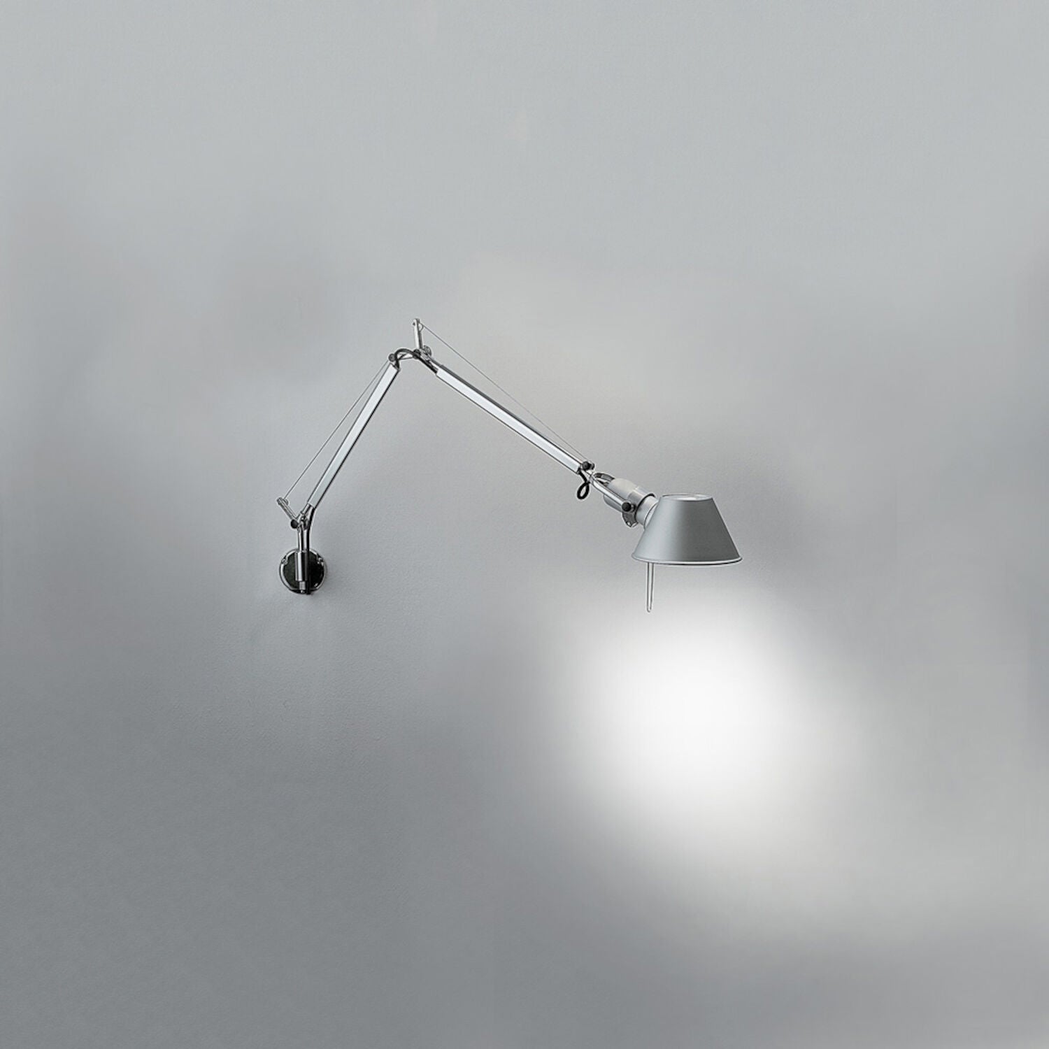 TOLOMEO Murale orientable Nickel - TOL1142 | ARTEMIDE