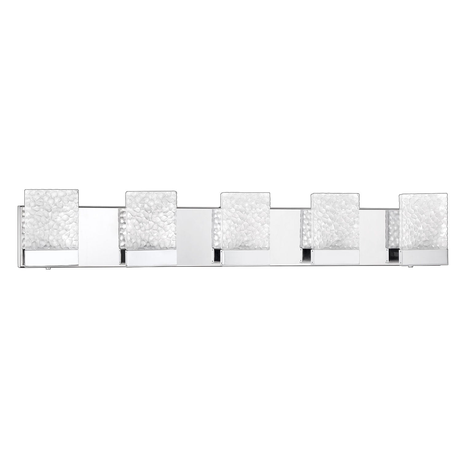 Murale salle de bain Chrome DEL INTÉGRÉ - VF9805-2CH | KENDAL