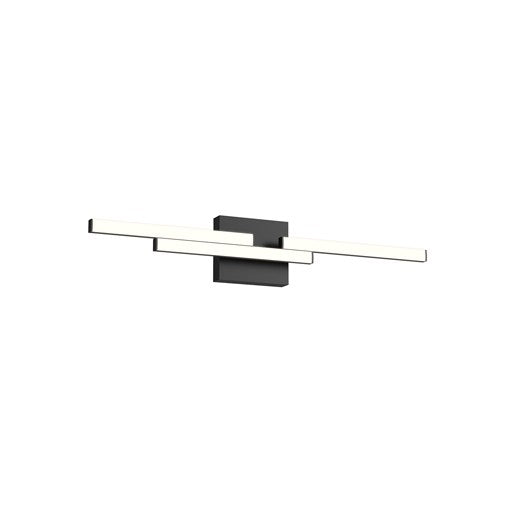 ANELLO-MINOR Murale salle de bain Noir DEL INTÉGRÉ - VL52727-BK | KUZCO