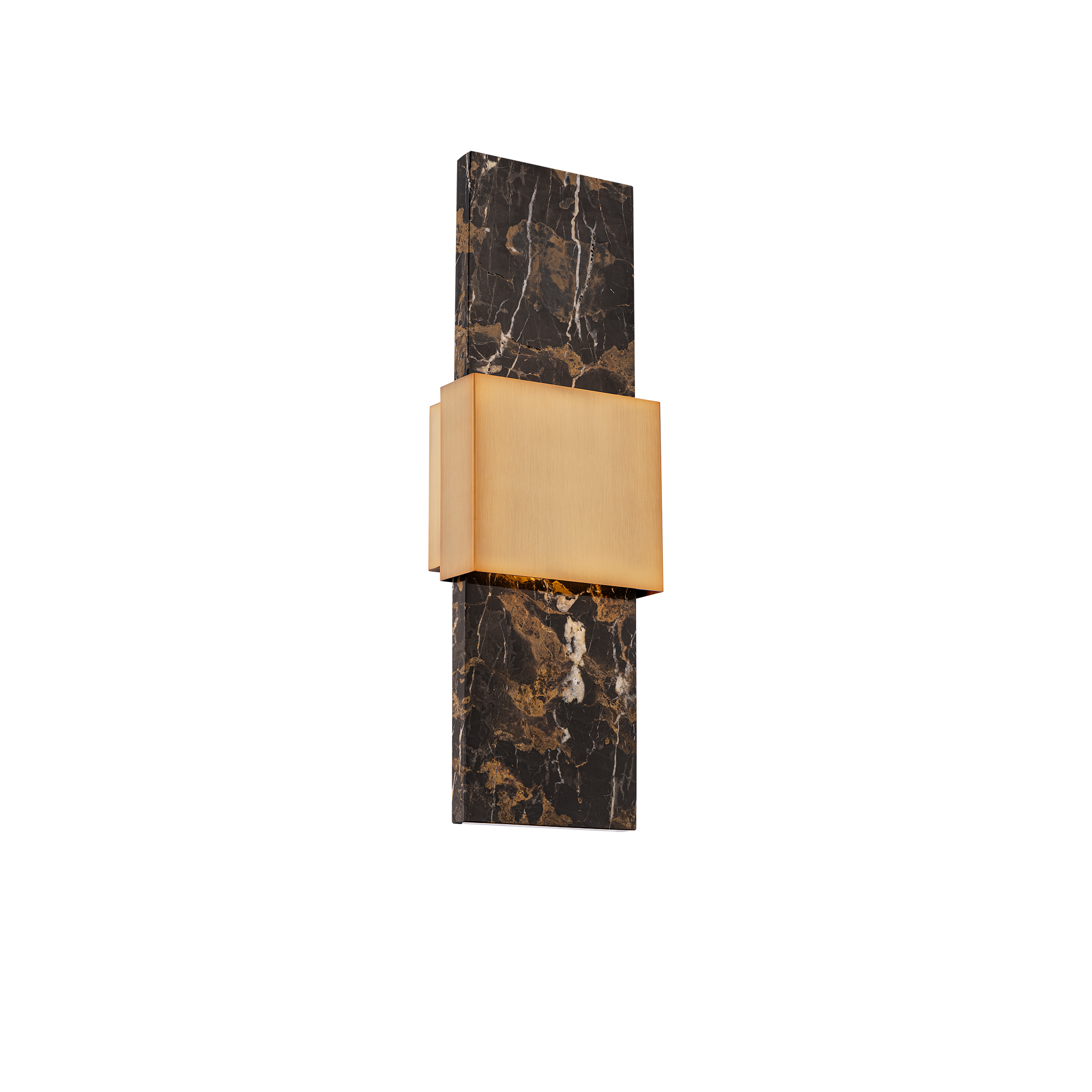 ZURICH Wall sconce Black, Gold INTEGRATED LED - WS-50324-BK/AB | MODERN FORMS