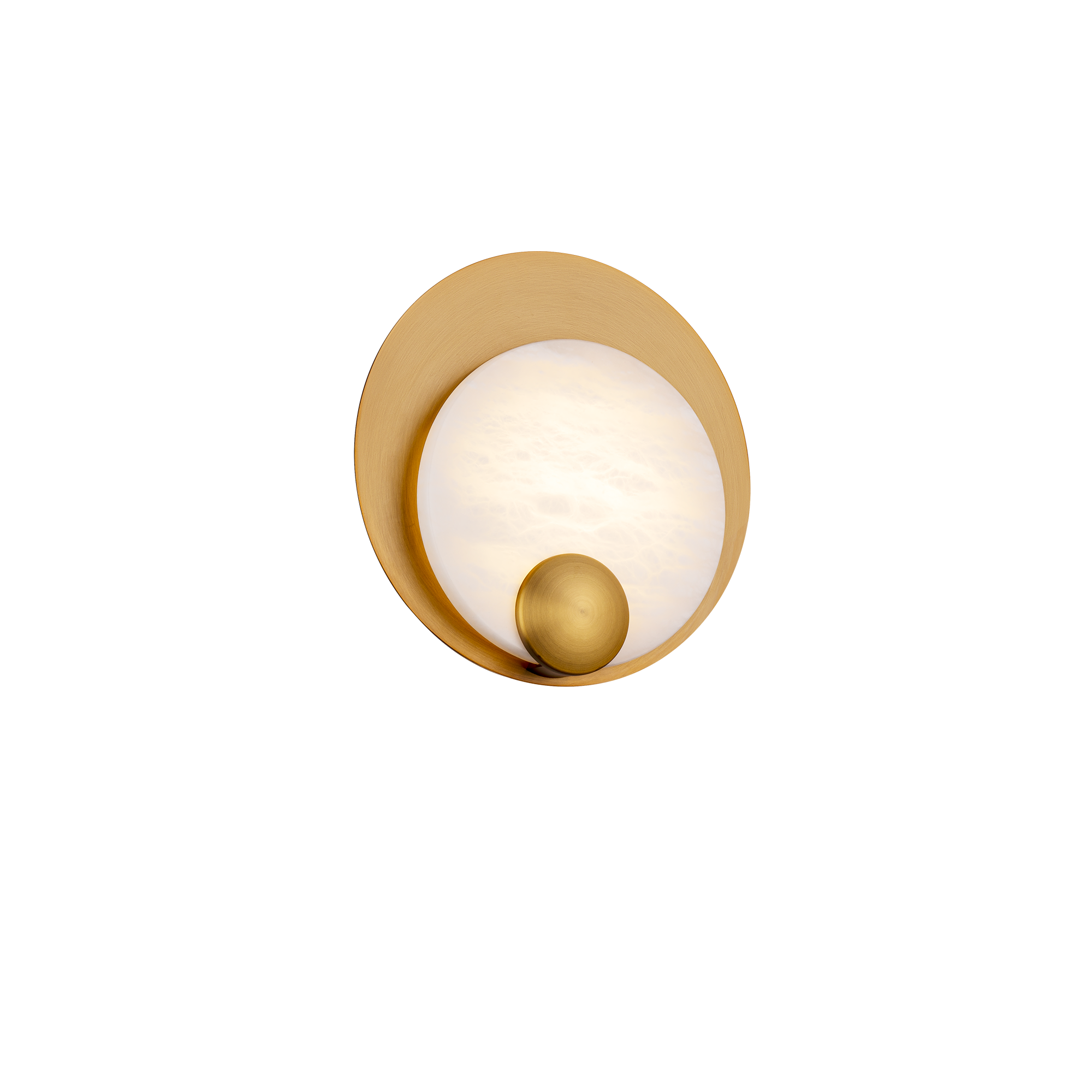 SARTRE Wall sconce Black, Gold INTEGRATED LED - WS-82310-AB | MODERN FORMS