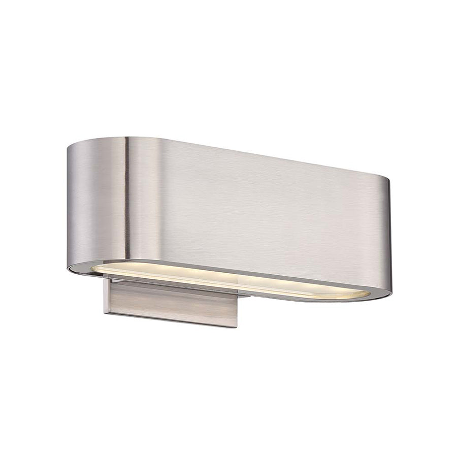 NIA Sconce Nickel INTEGRATED LED - WS-39610-27-BN | MODERN FORMS