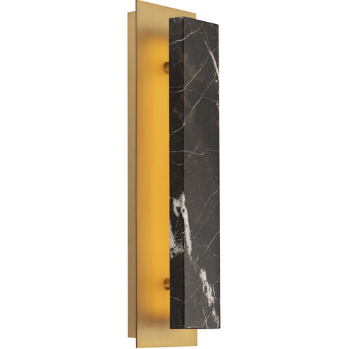ZURICH Wall sconce Black, Gold INTEGRATED LED - WS-48318-BK/AB | MODERN FORMS