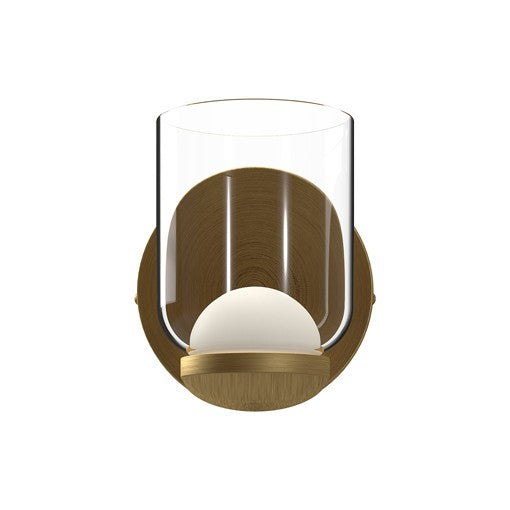 CEDAR Wall sconce Gold INTEGRATED LED - WS52505-BG/CL | KUZCO
