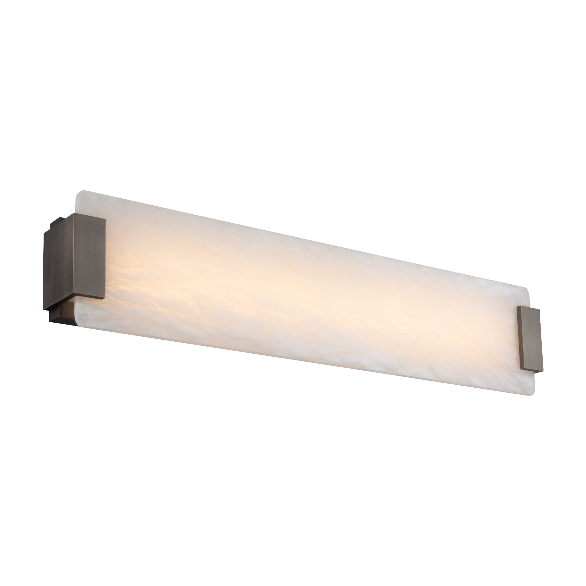 QUARRY Bathroom sconce Nickel INTEGRATED LED - WS-60028-BN | MODERN FORMS