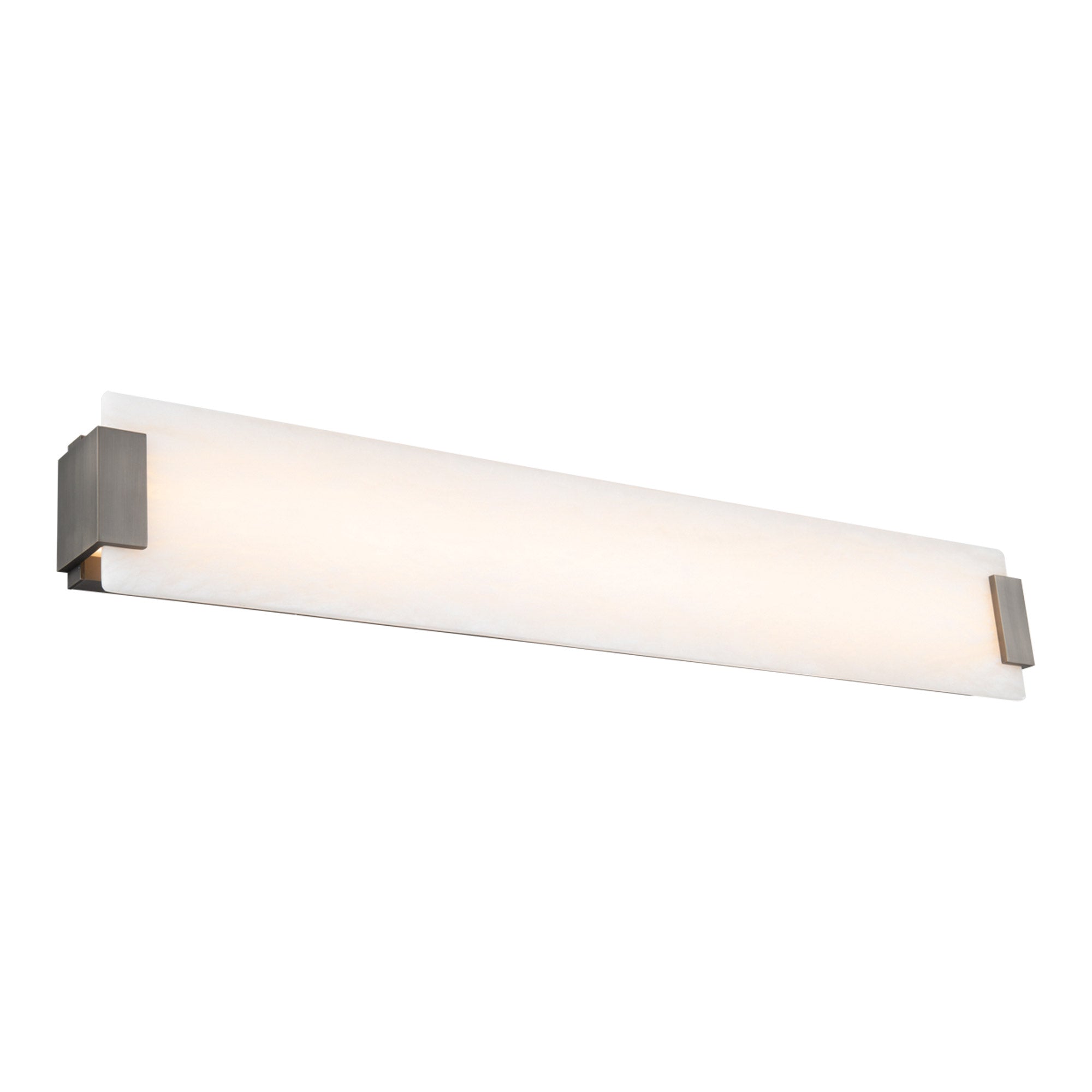 QUARRY Bathroom sconce Nickel INTEGRATED LED - WS-60038-BN | MODERN FORMS