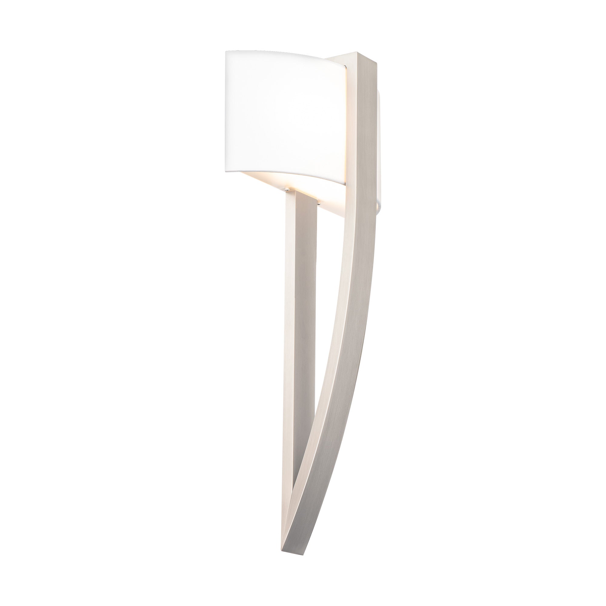 CURVANA Sconce Nickel INTEGRATED LED - WS-60120-BN | MODERN FORMS