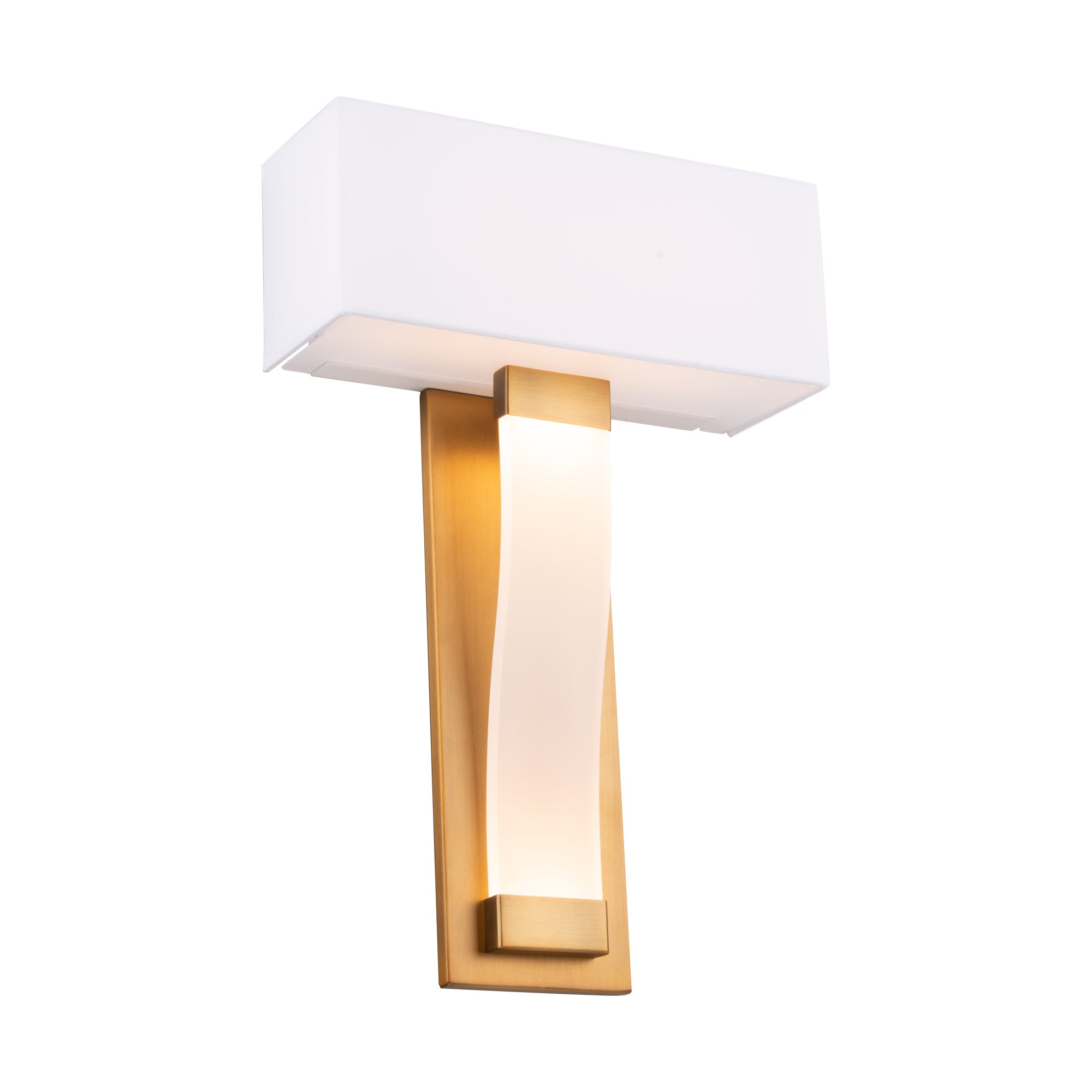 DIPLOMAT Sconce Gold INTEGRATED LED - WS-70018-AB | MODERN FORMS