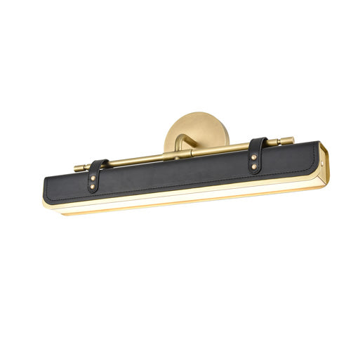 Valise Sconce Gold, Black INTEGRATED LED - WV307919VBTL | Alora
