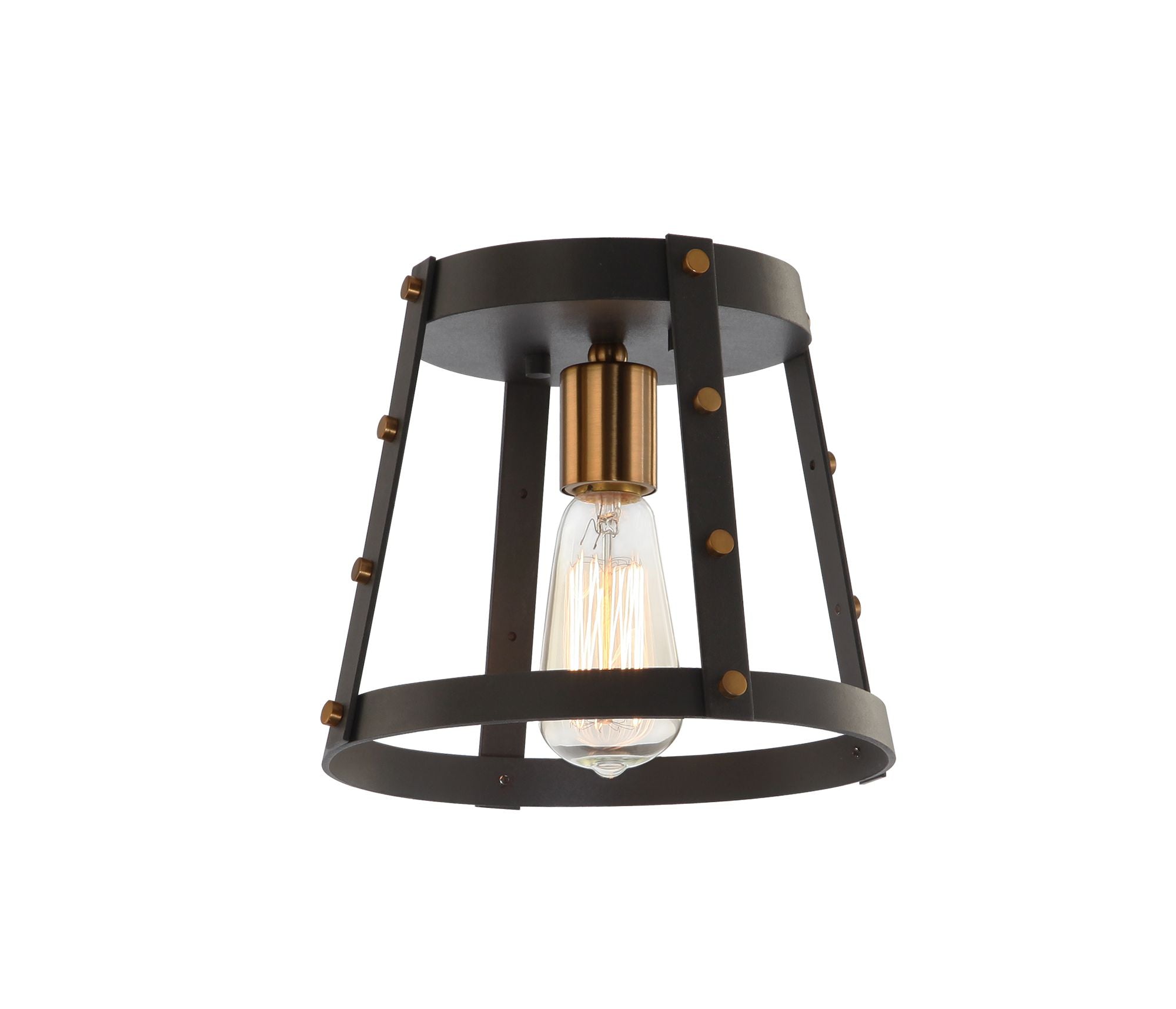 BEATON Plafonnier Noir, Or - X72001MBAG | MATTEO